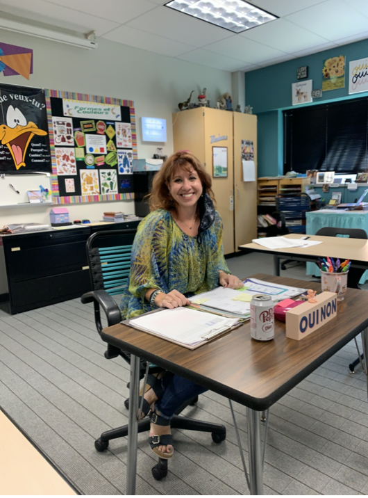 Teacher Julie Filliez has been teaching at Plain Local for over 30 years.  She told her mom she would not be a teacher but changed her mind.