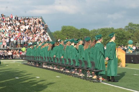 The 0.06%: The top 25 of the class of 2021 stands to be recognized at graduation. In a class averaging 450 students these 25 represented 0.06%. 