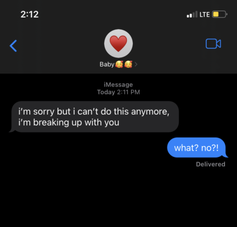 A teen gets a heartbreaking text from their partner ending their relationship with no explanation. 