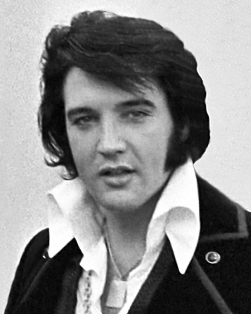 Elvis Presley in the early '70s.