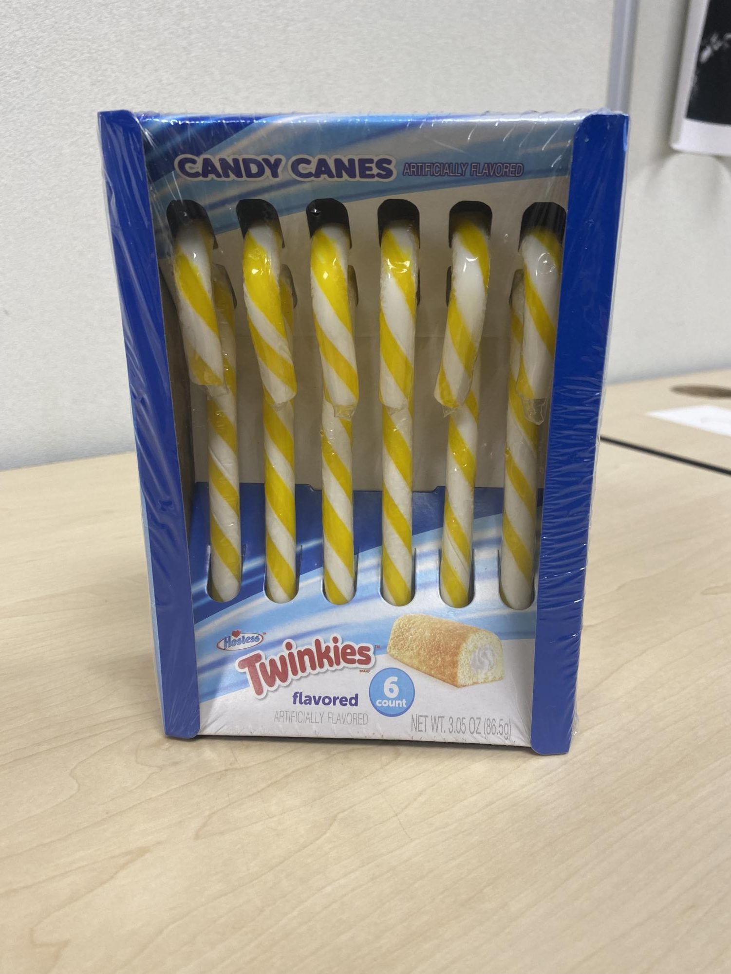 Twinkie candy canes
