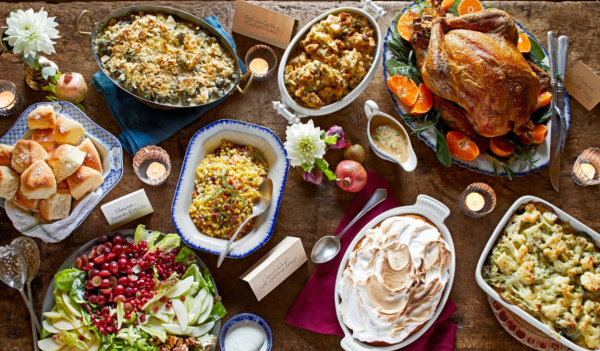 The key to Thanksgiving is classic, hearty American foods ranging from juicy turkey, creamy mashed potatoes and flavorful stuffing. Photo courtesy of Country Living Magazine.