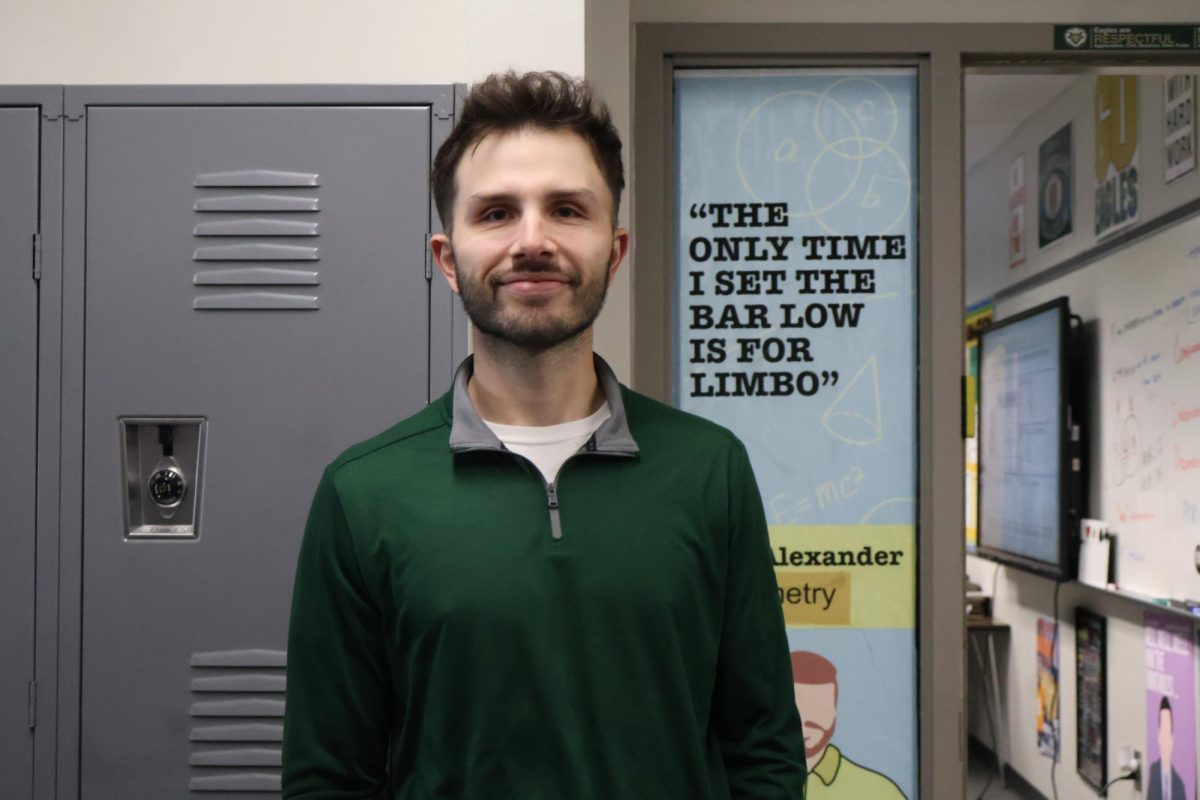 Math teacher Nathan Alexander.