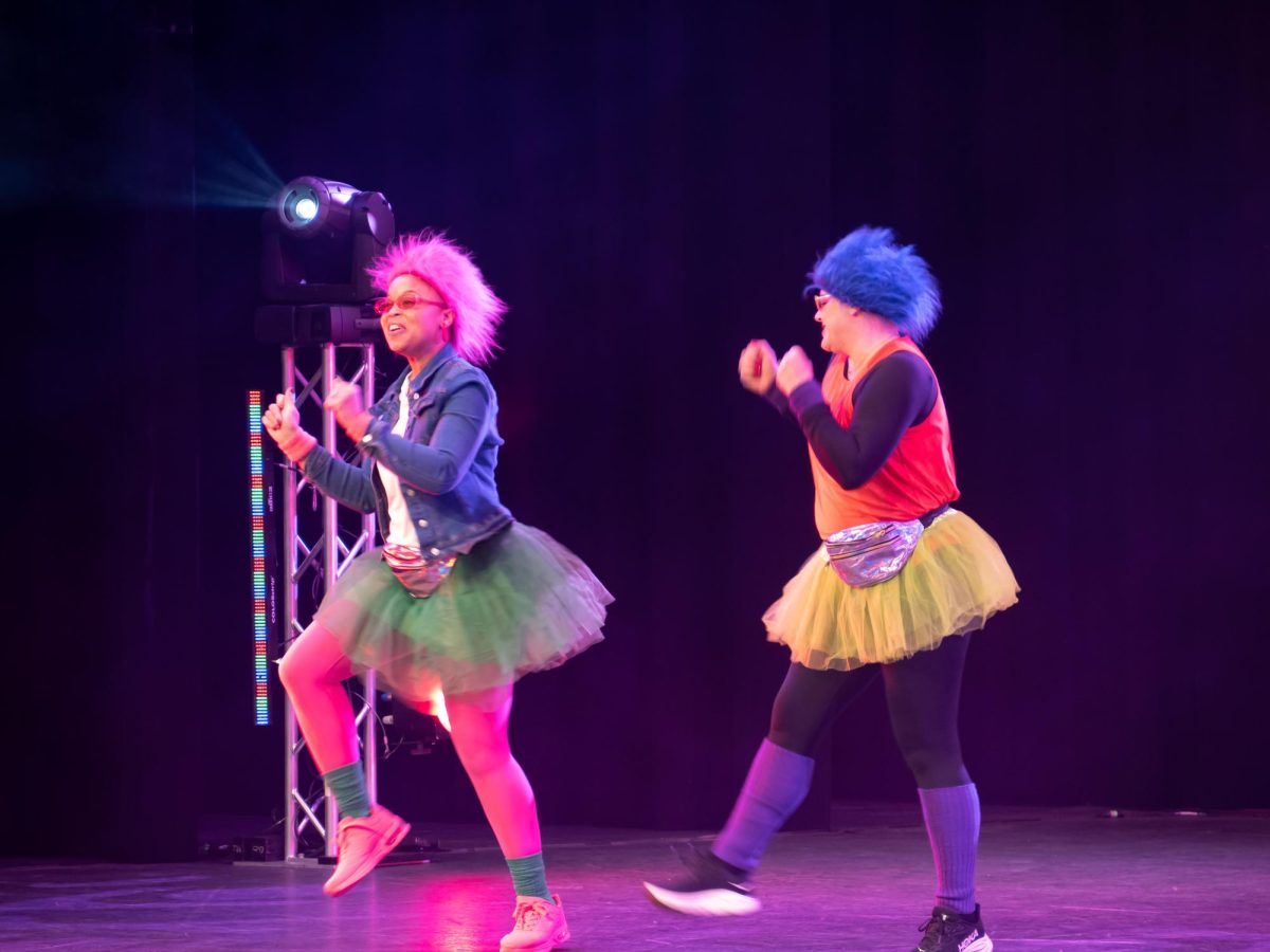 Team Barr, choreographed by Melissa McCormick, performed a dance routine to many tunes such as "Wannabe" by The Spice Girls, "Gangnam Style" by Psy, "Who Let The Dogs Out" by The Baha Men,  and "I Want You Back" by NSYNC. All the while dressed as Trolls 