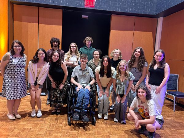 News staff and yearbook members attended the OSMA State Convention at Kent State University in April. 